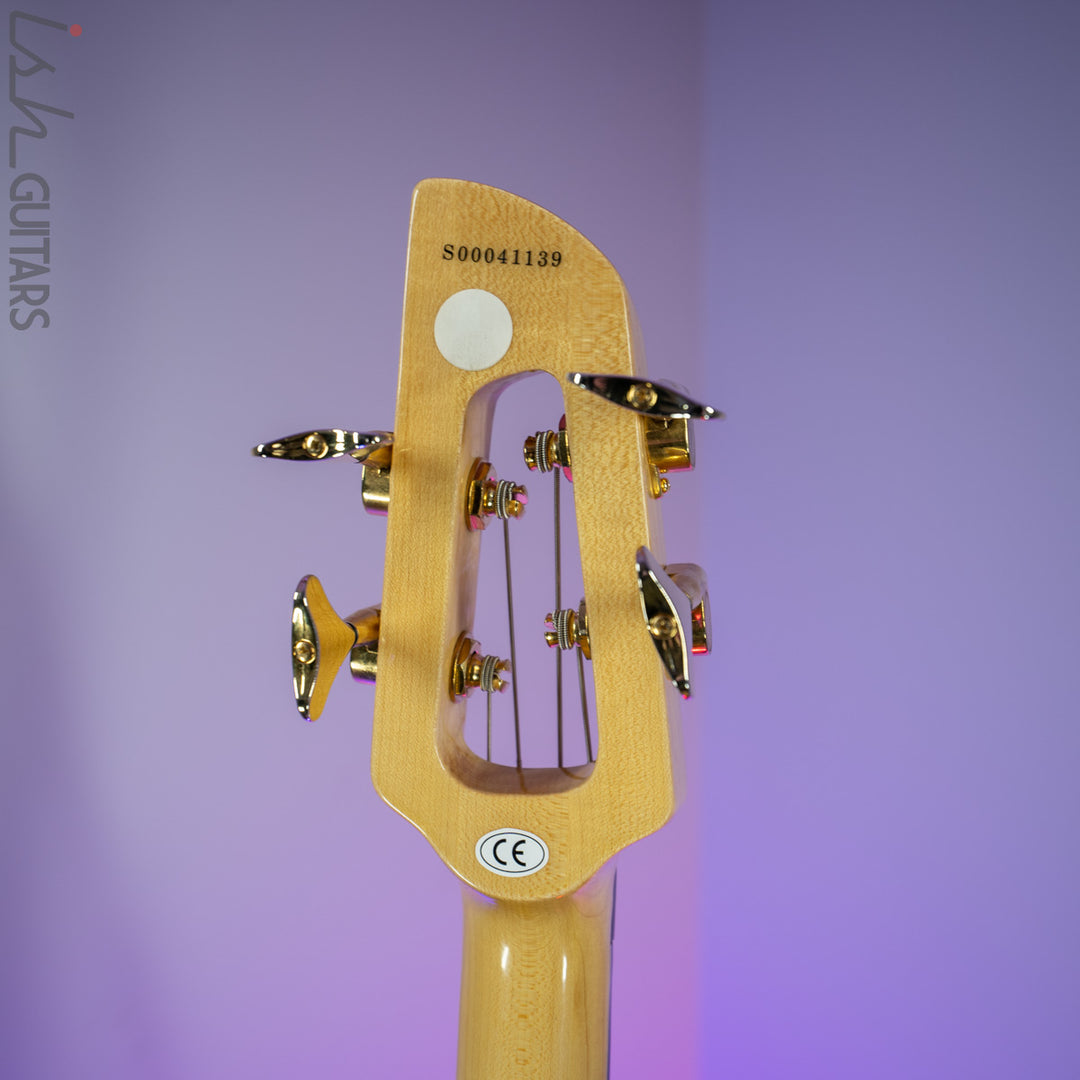 2000 Samick Bass Translucent Red