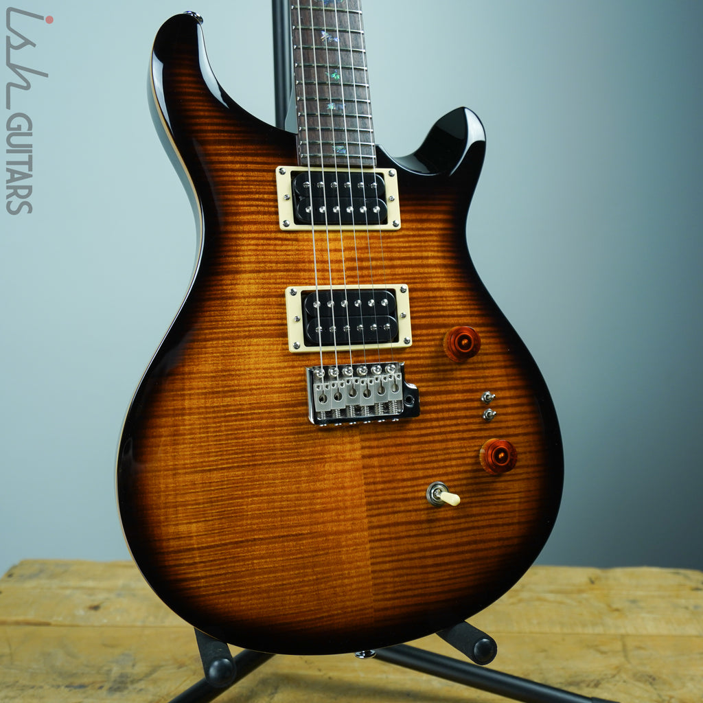 PRS SE 35th Anniversary Custom 24 Black Gold Burst – Ish Guitars