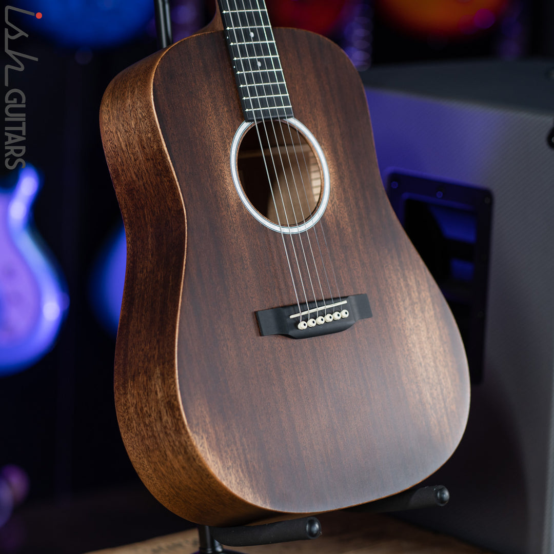 Martin DJr-10E Streetmaster Natural Sapele