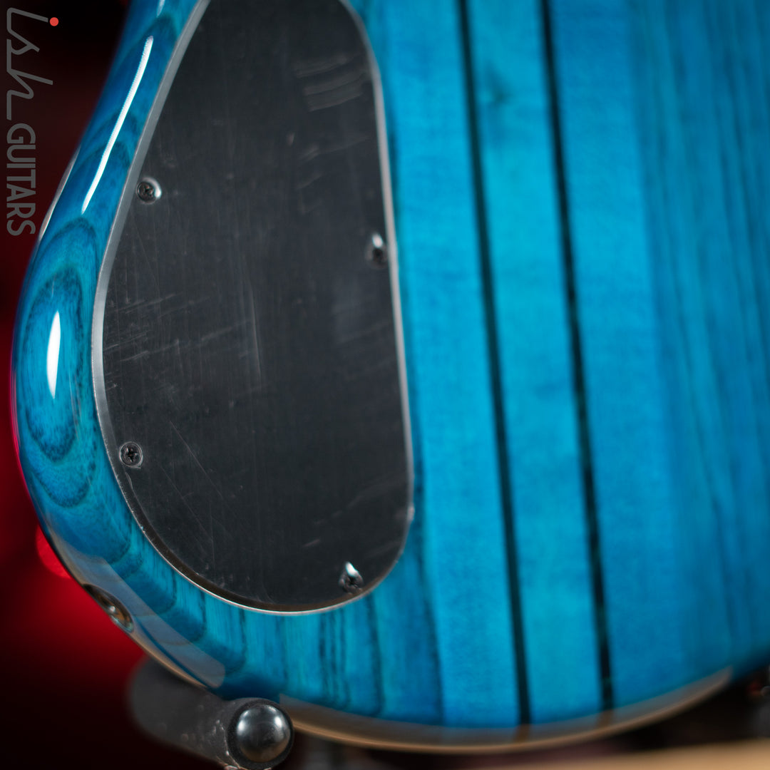 Spector NS Dimension 5 Multiscale Bass Black and Blue Gloss