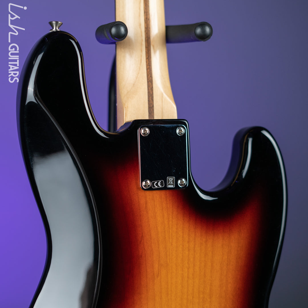 2017 Fender Lefty Player Jazz Bass Sunburst