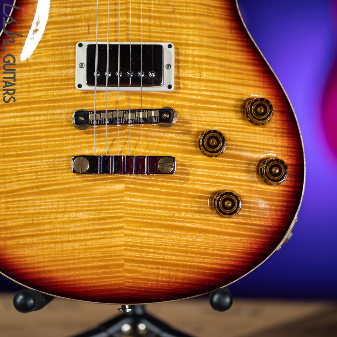 2018 PRS Private Stock McCarty 594 Graveyard Ltd Honey Gold with Dark Cherry Smoked Burst