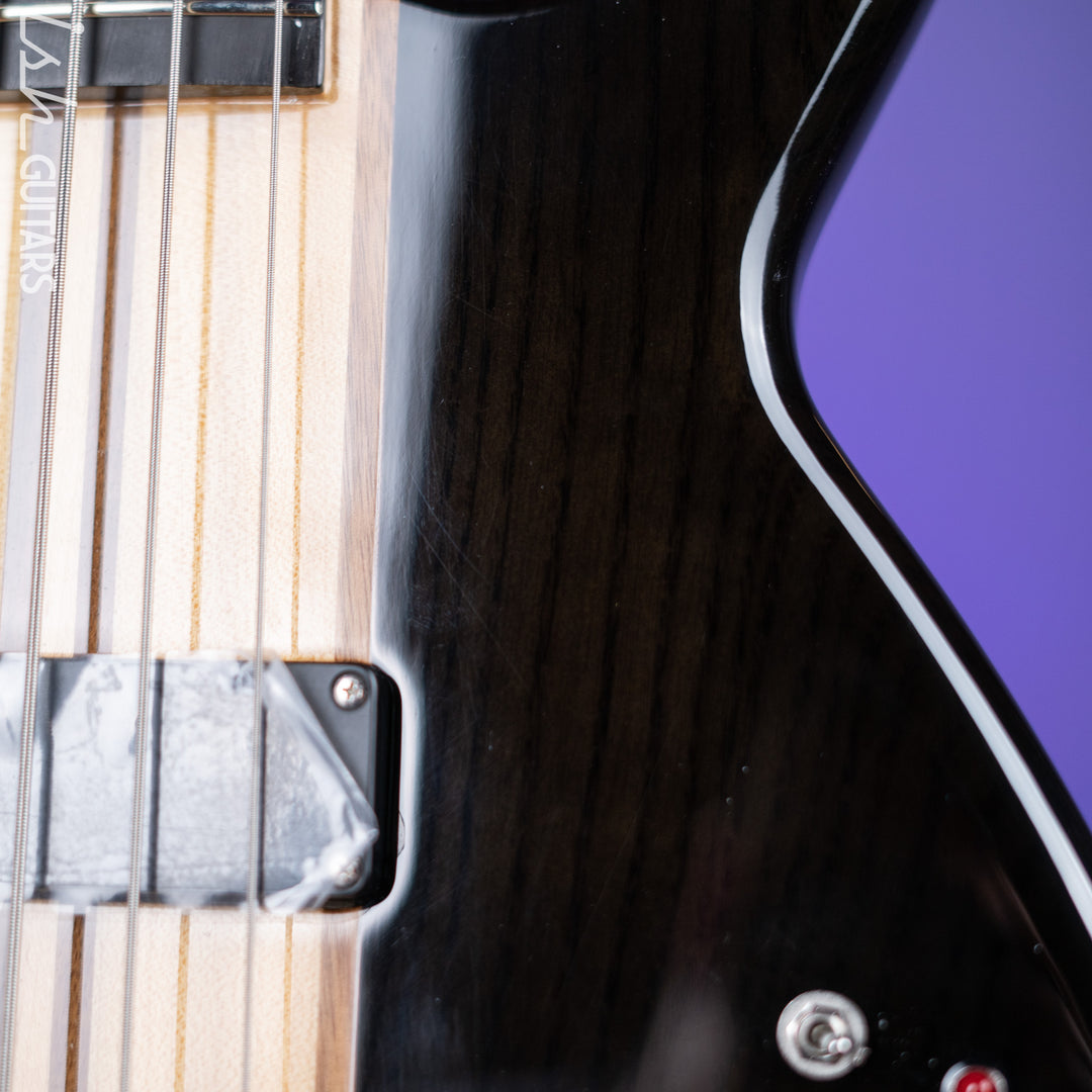 Aria Pro II SB-1000 5-String See Through Bass Black Demo