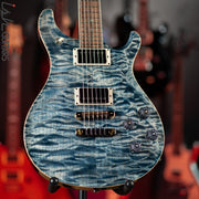 PRS McCarty 594 Wood Library Faded Whale Blue 10 Top Quilt