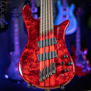 Spector NS Dimension 5 Multiscale Bass Inferno Red Gloss