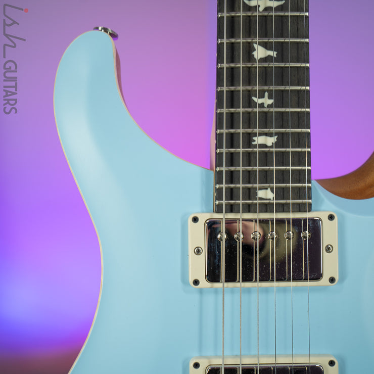 2020 PRS CE 24 Satin Nitro 57/08 Ebony Fretboard Powder Blue