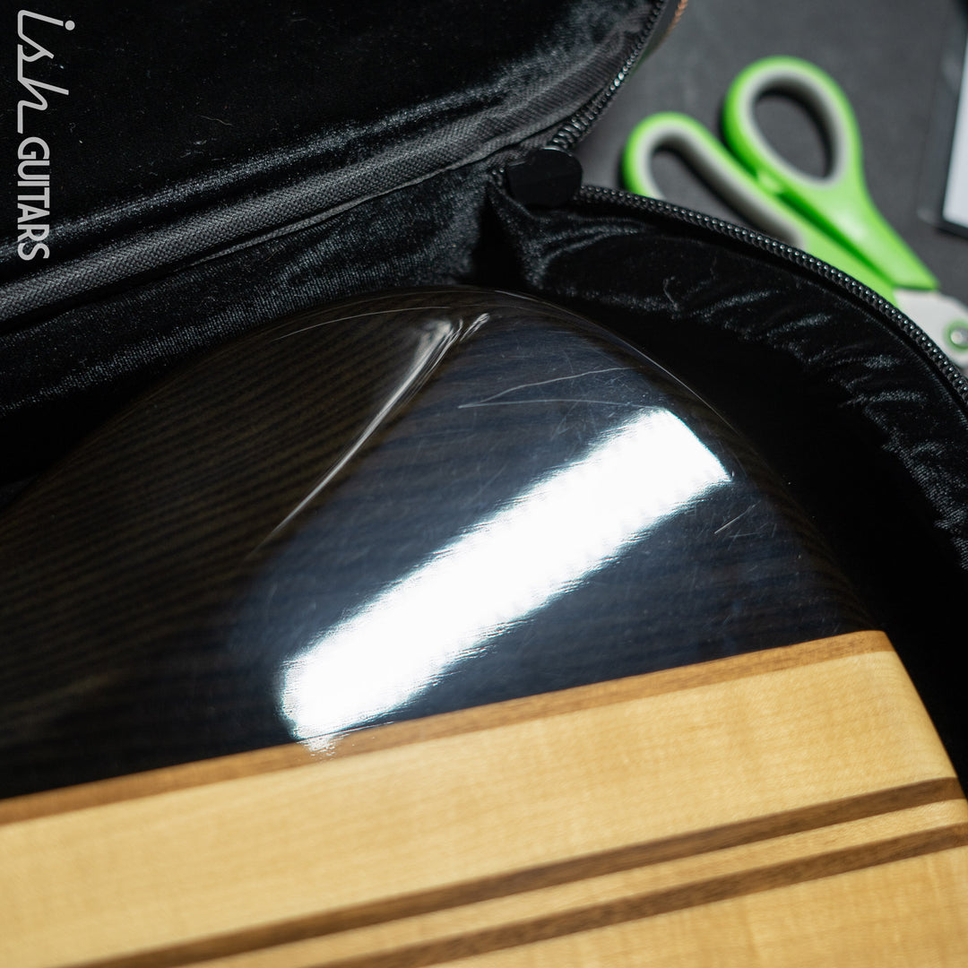 Aria Pro II SB-1000 5-String See Through Bass Black Demo