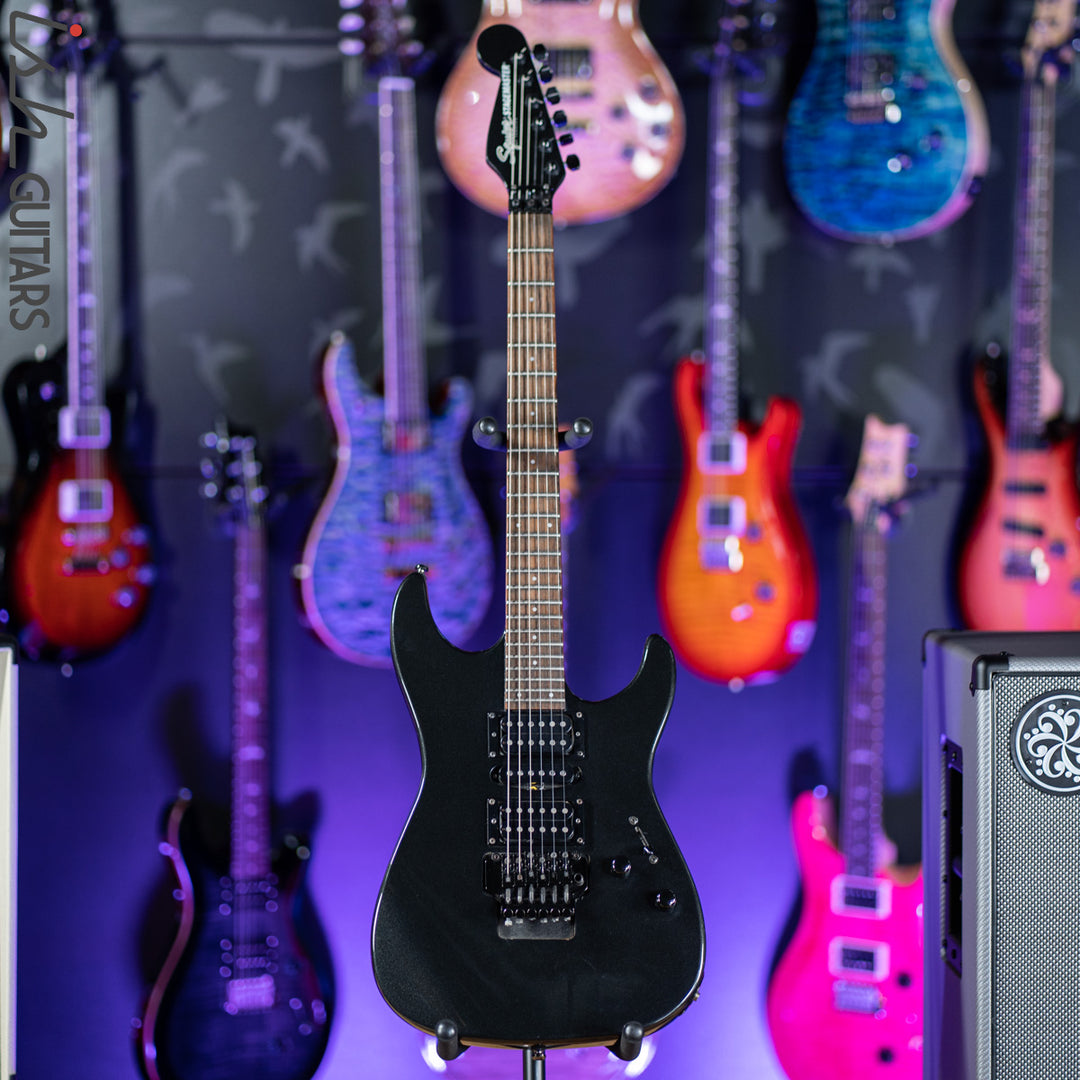 2000 Squier Stagemaster DLX Metallic Black