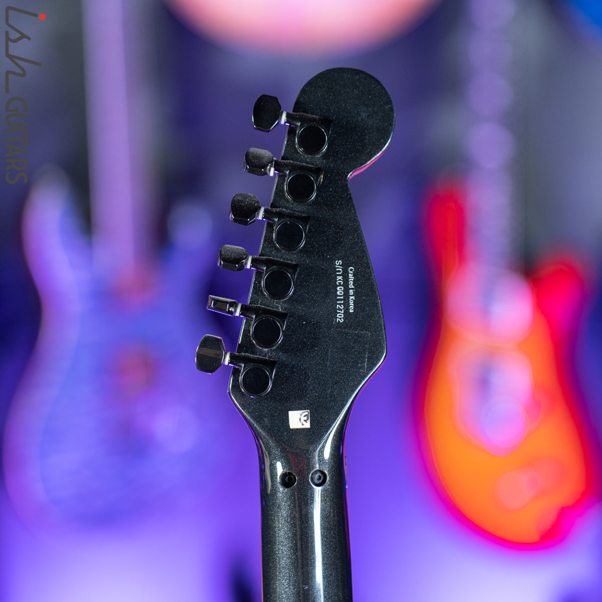 2000 Squier Stagemaster DLX Metallic Black – Ish Guitars