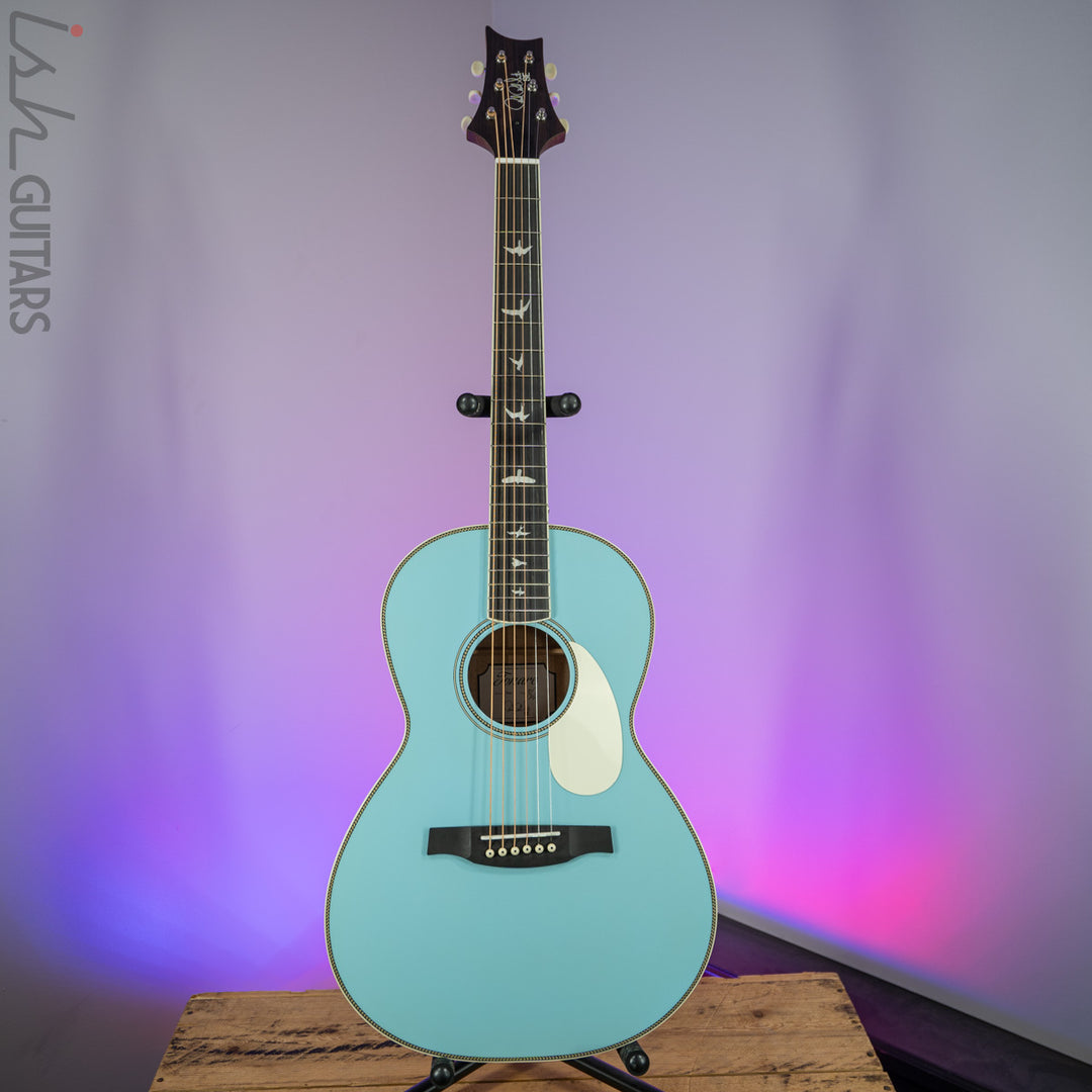 PRS SE P20E Parlor Acoustic Electric Powder Blue