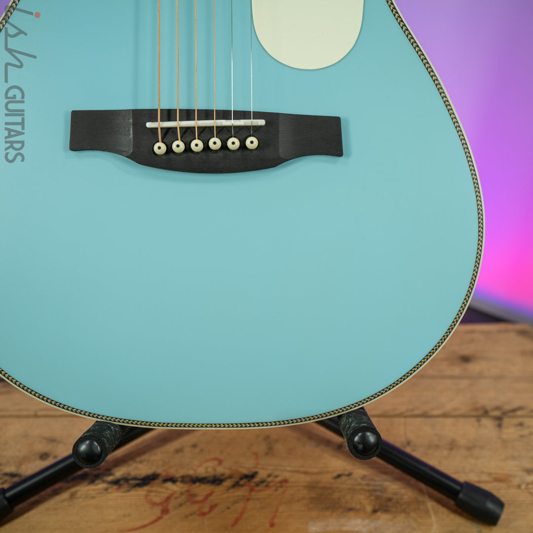 PRS SE P20E Parlor Acoustic Electric Powder Blue