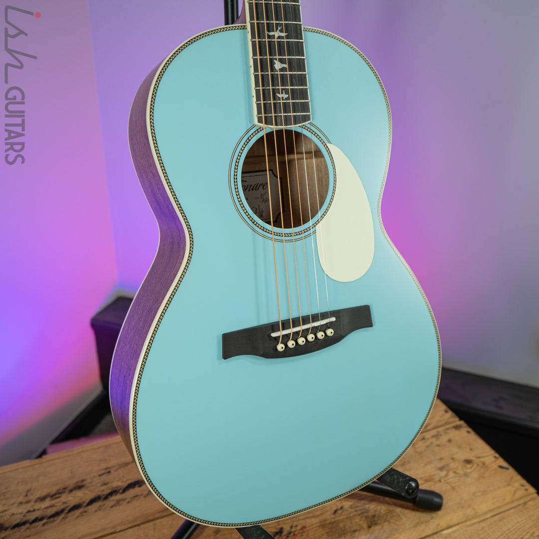 PRS SE P20E Parlor Acoustic Electric Powder Blue