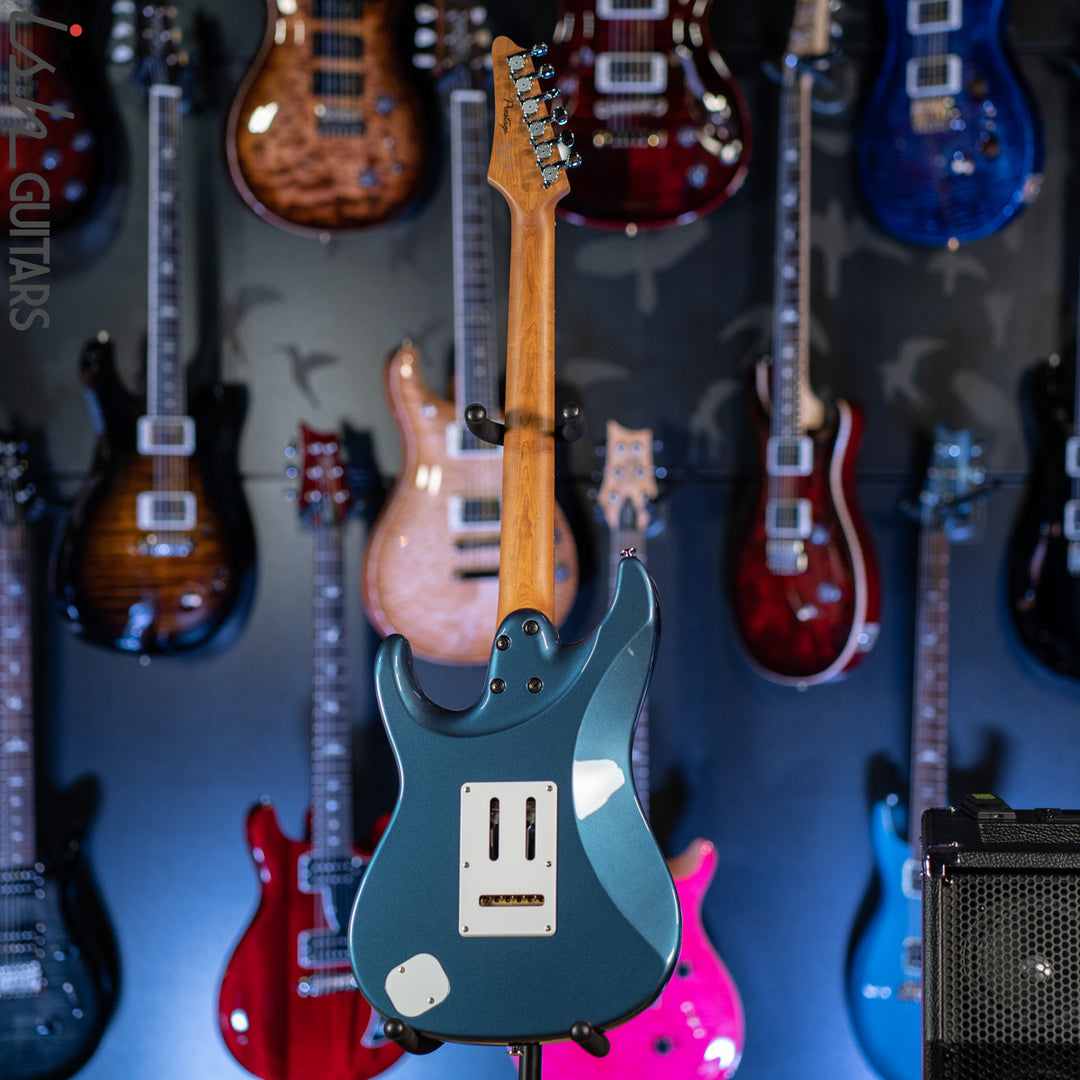 Ibanez AZ2204N Prestige Electric Guitar Prussian Blue Metallic Demo