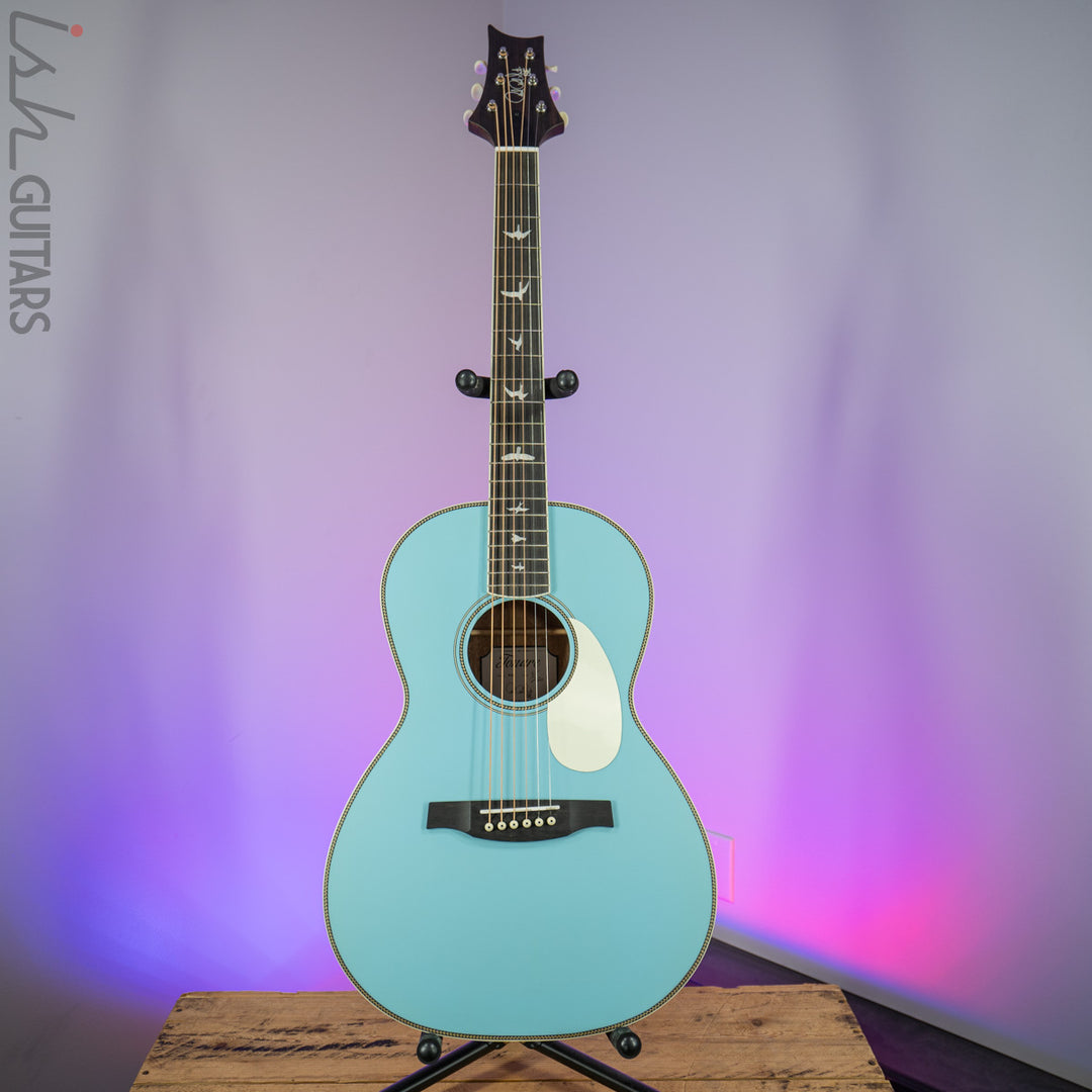 PRS SE P20E Parlor Acoustic Electric Powder Blue