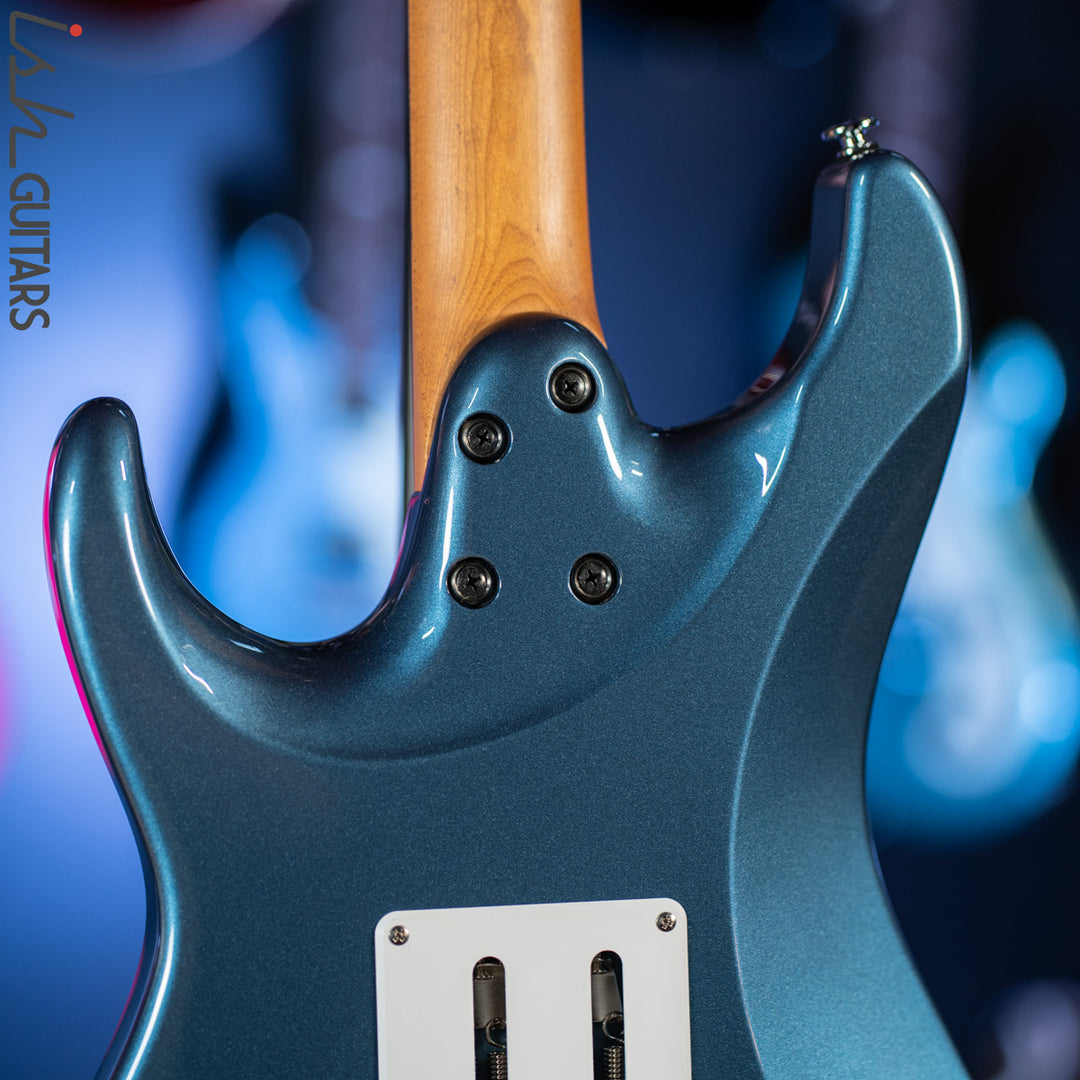 Ibanez AZ2204N Prestige Electric Guitar Prussian Blue Metallic Demo