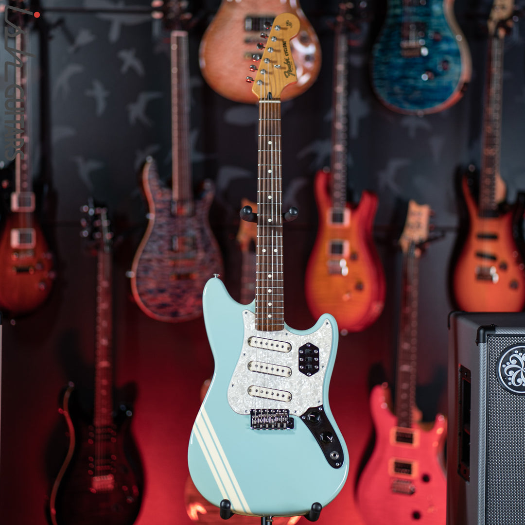 2002-2003 Fender Cyclone II MIM Daphne Blue – Ish Guitars