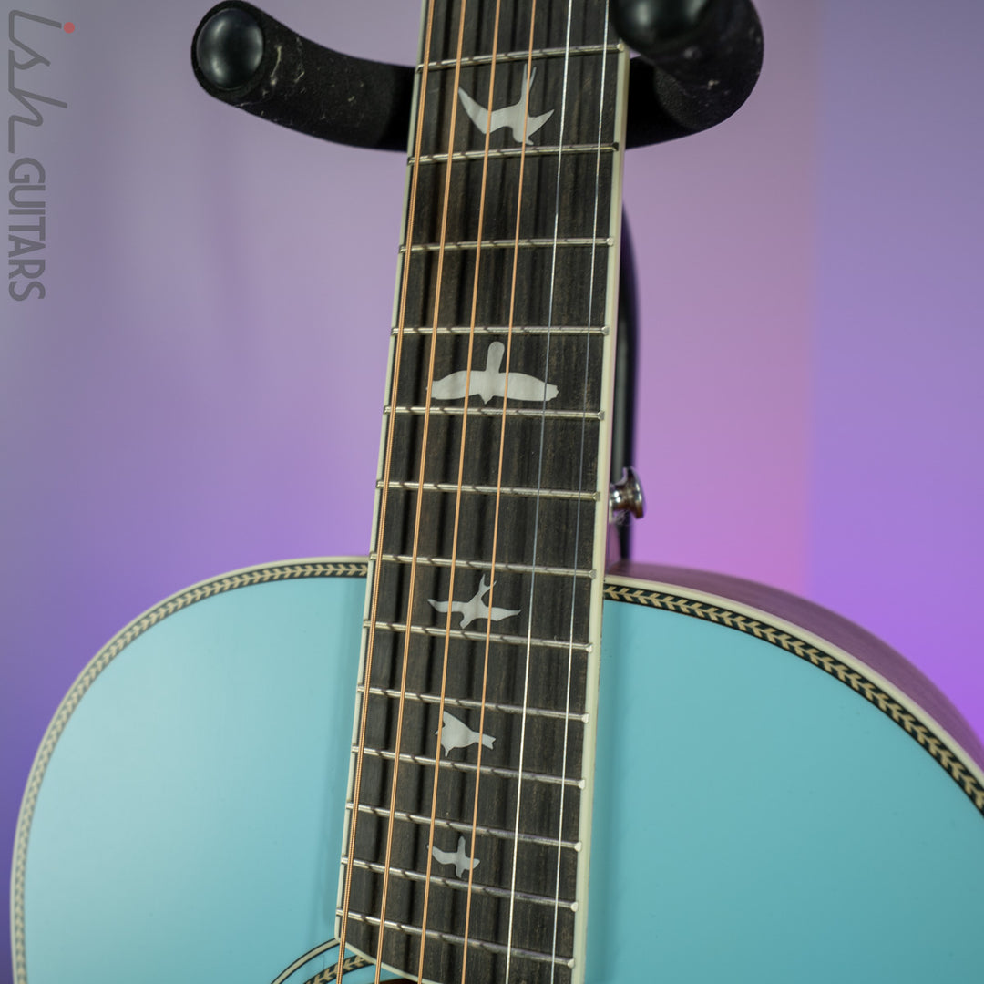 PRS SE P20E Parlor Acoustic Electric Powder Blue