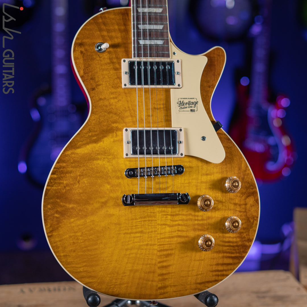 Heritage Standard H-150 Electric Guitar Dirty Lemon Burst Demo