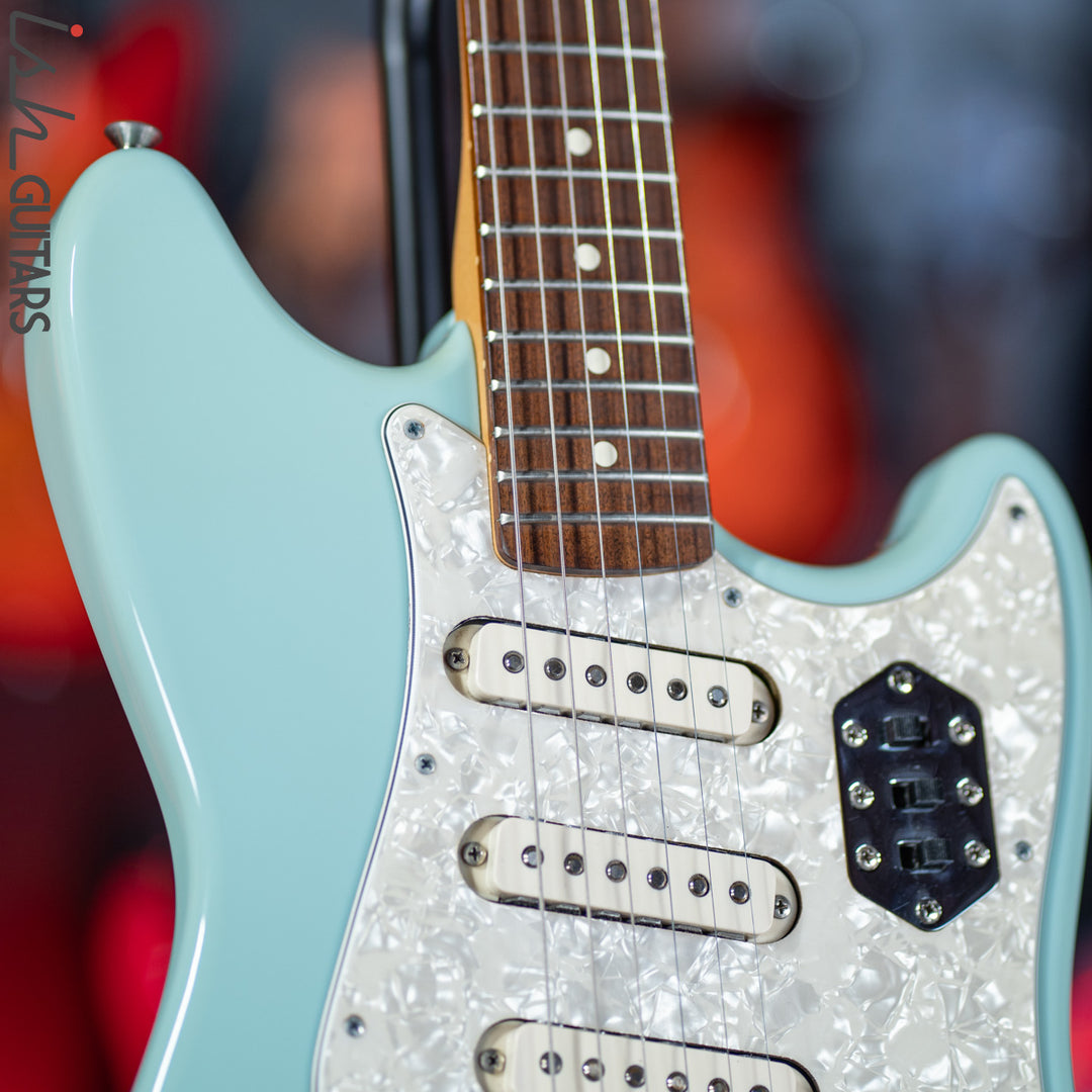 ギター Fender Mexico Cyclone (2002) Fender Cyclone II Electric Guitar Candy Apple Red 2002 - Edmond Music