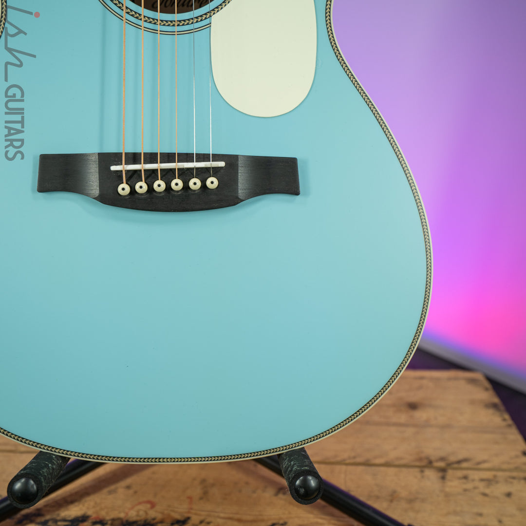 PRS SE P20E Parlor Acoustic Electric Powder Blue