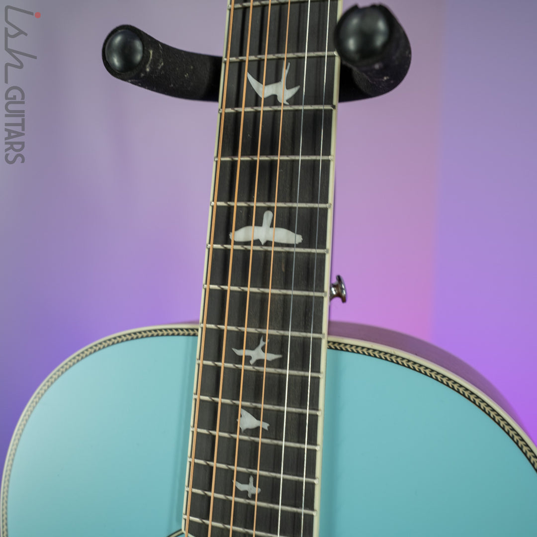 PRS SE P20E Parlor Acoustic Electric Powder Blue