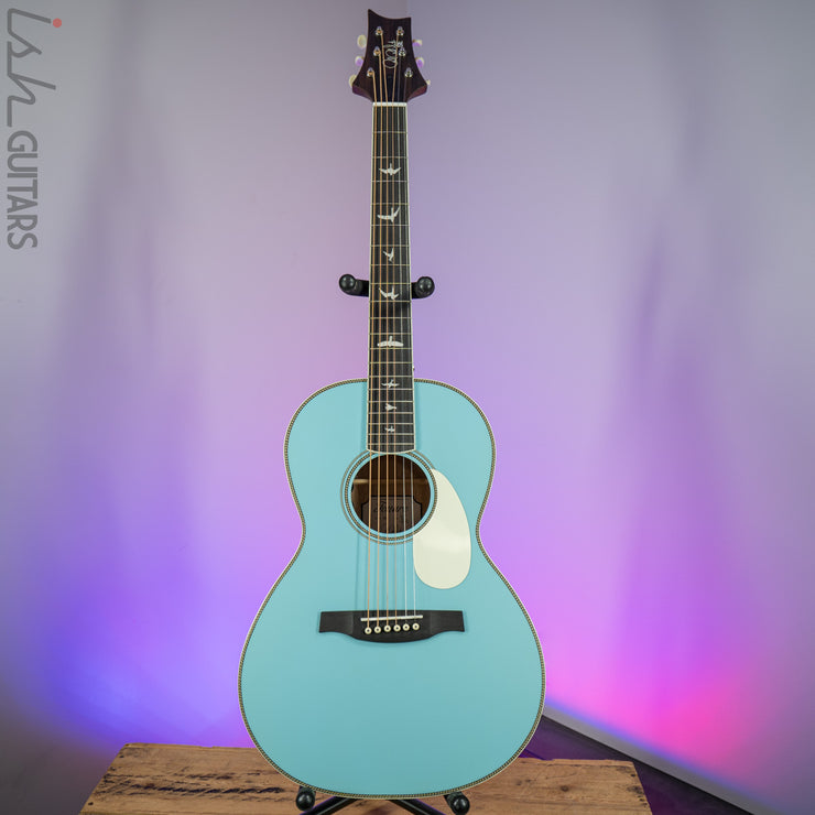 PRS SE P20E Parlor Acoustic Electric Powder Blue