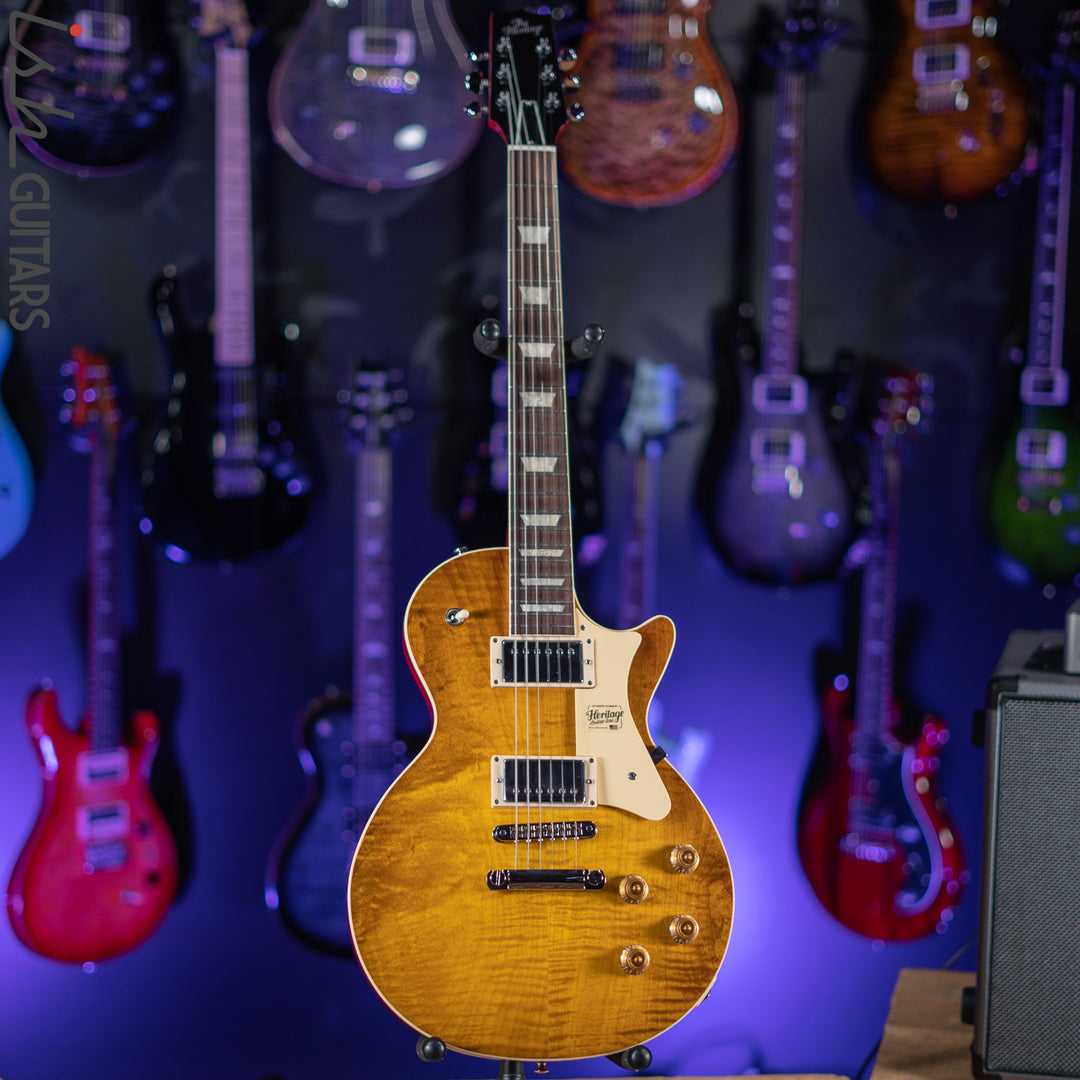 Heritage Standard H-150 Electric Guitar Dirty Lemon Burst Demo