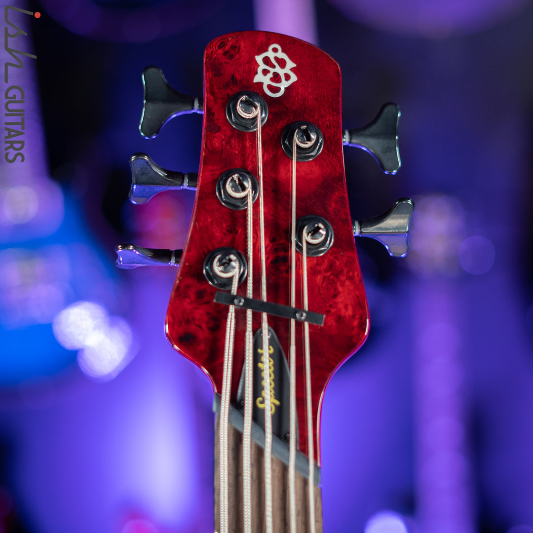 Spector NS Dimension 5 Multiscale Bass Inferno Red Gloss