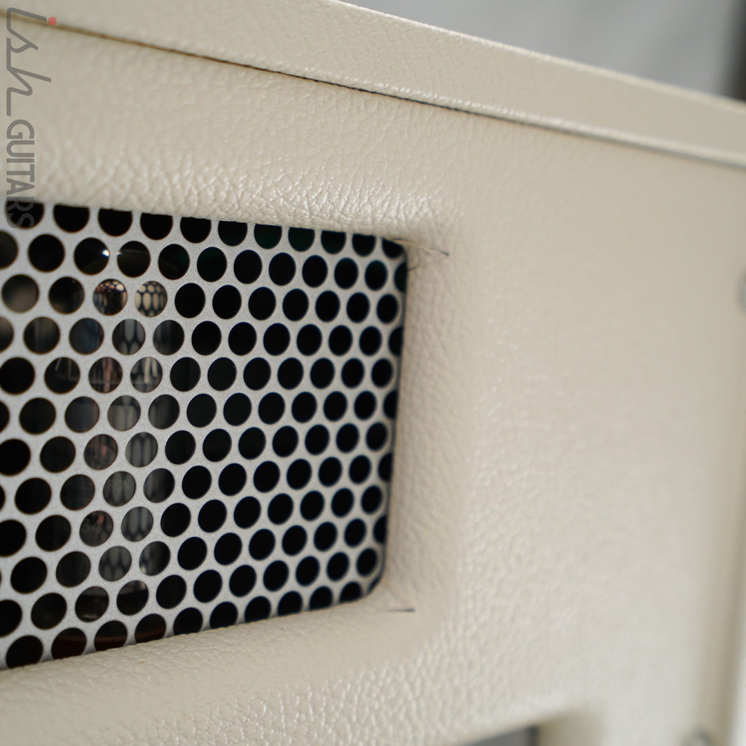 Magnatone Limited Edition White Super 59 MKII Head and Cabinet