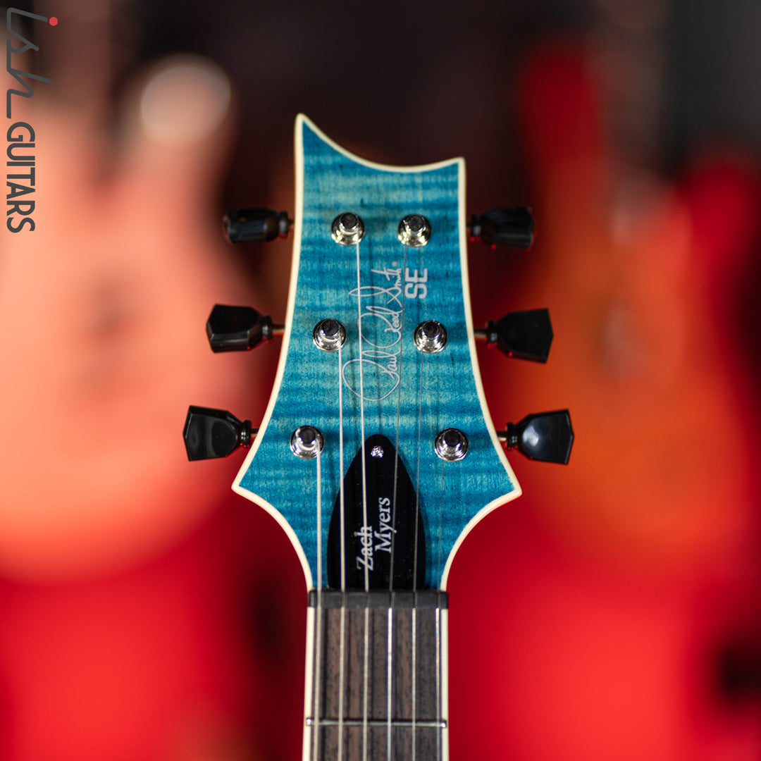 PRS SE Zach Myers Electric Guitar Myers Blue