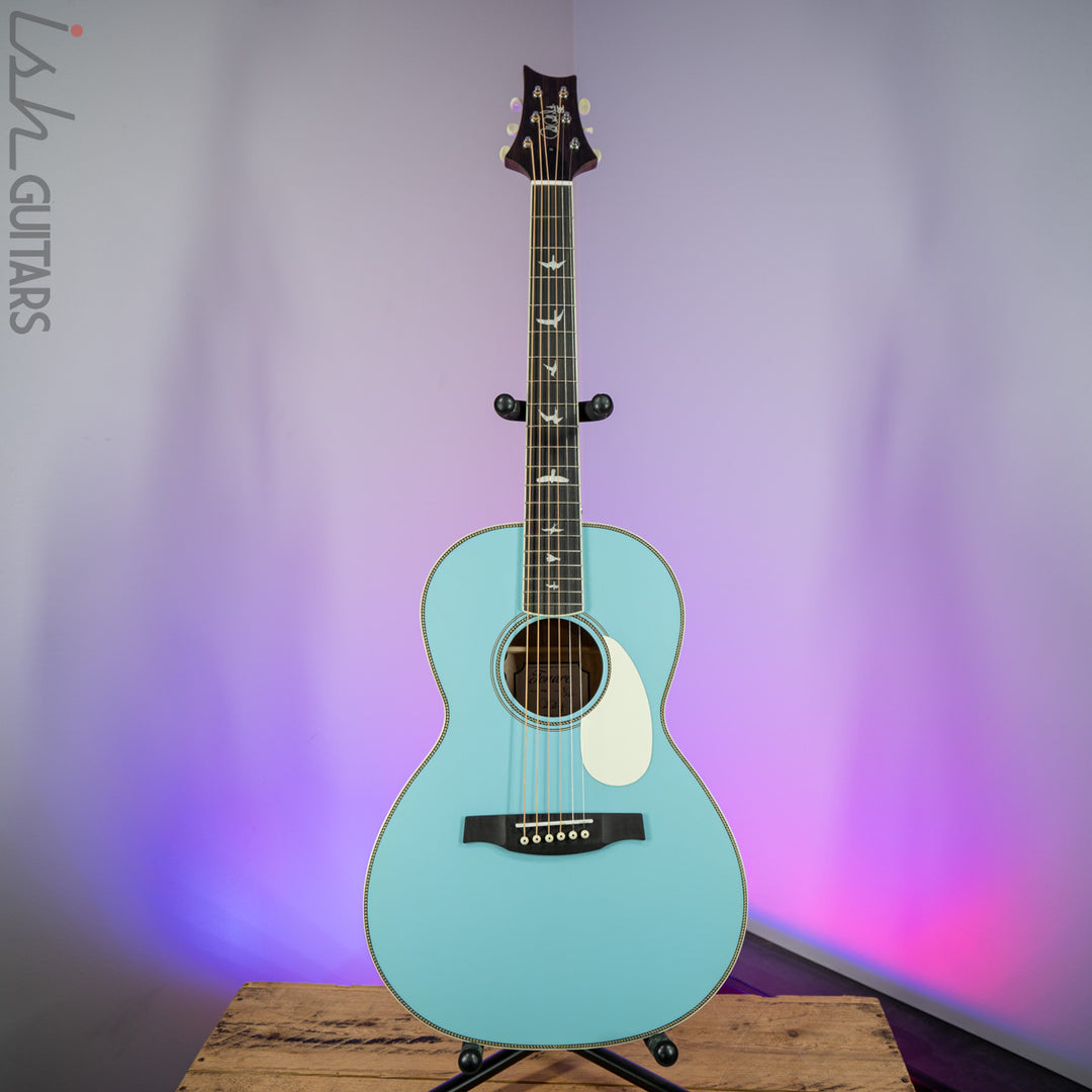 PRS SE P20E Parlor Acoustic Electric Powder Blue