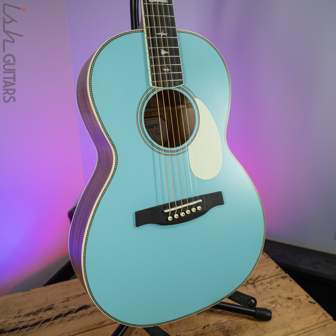 PRS SE P20E Parlor Acoustic Electric Powder Blue