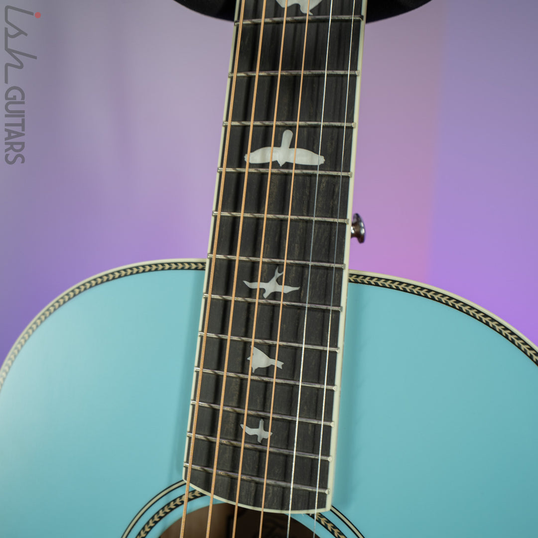 PRS SE P20E Parlor Acoustic Electric Powder Blue