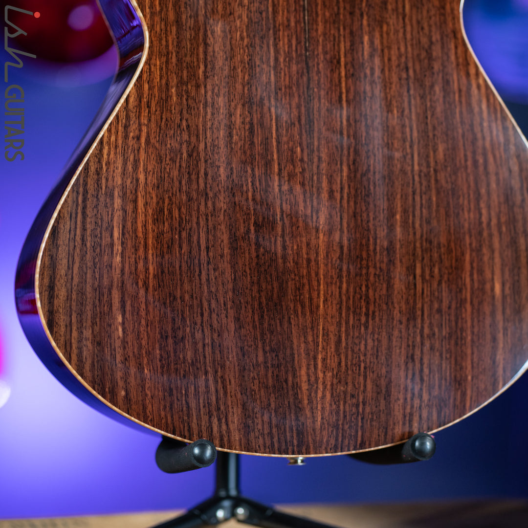 Veillette Acoustic 5 String Bass Guitar Brazilian Rosewood Tobacco Sunburst