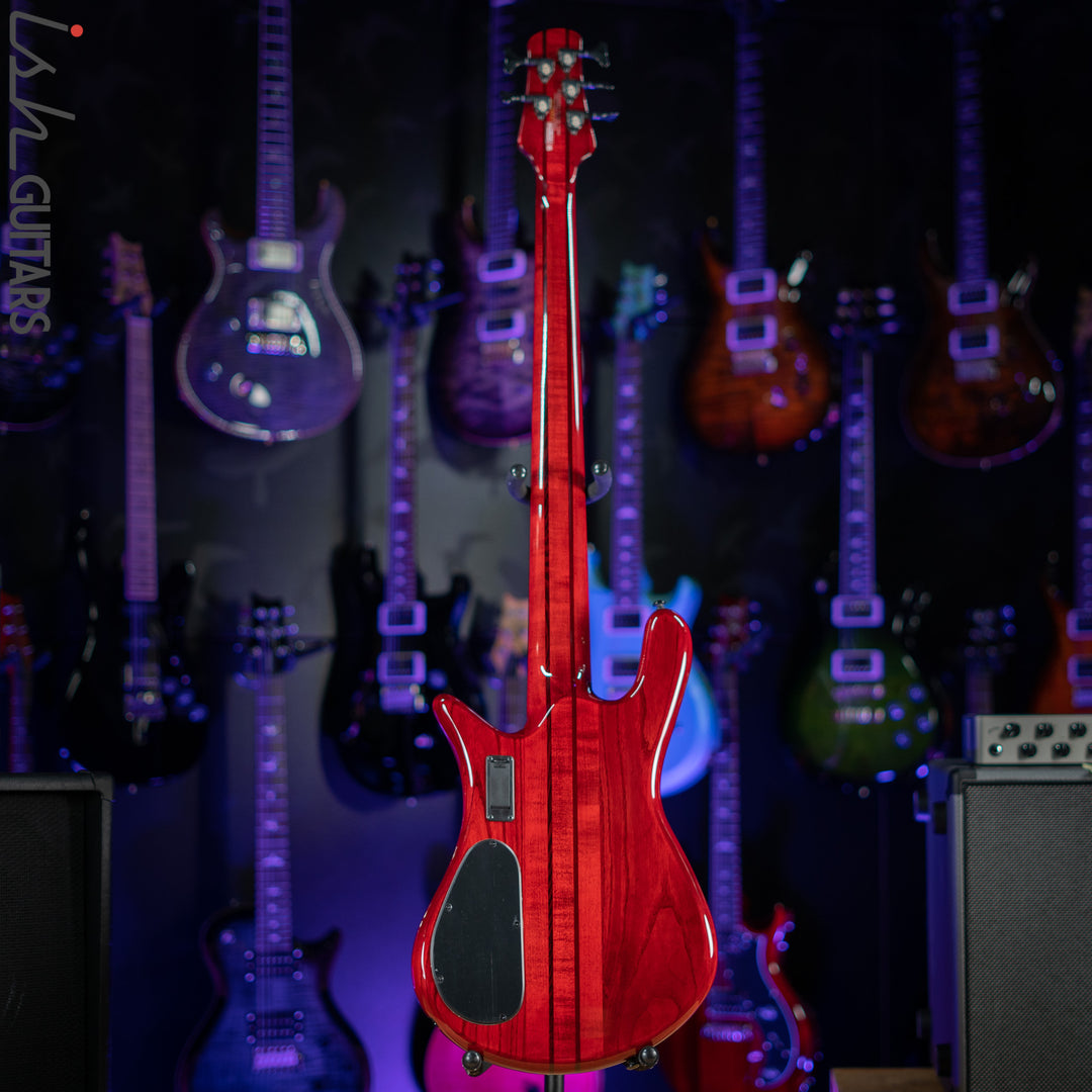 Spector NS Dimension 5 Multiscale Bass Inferno Red Gloss