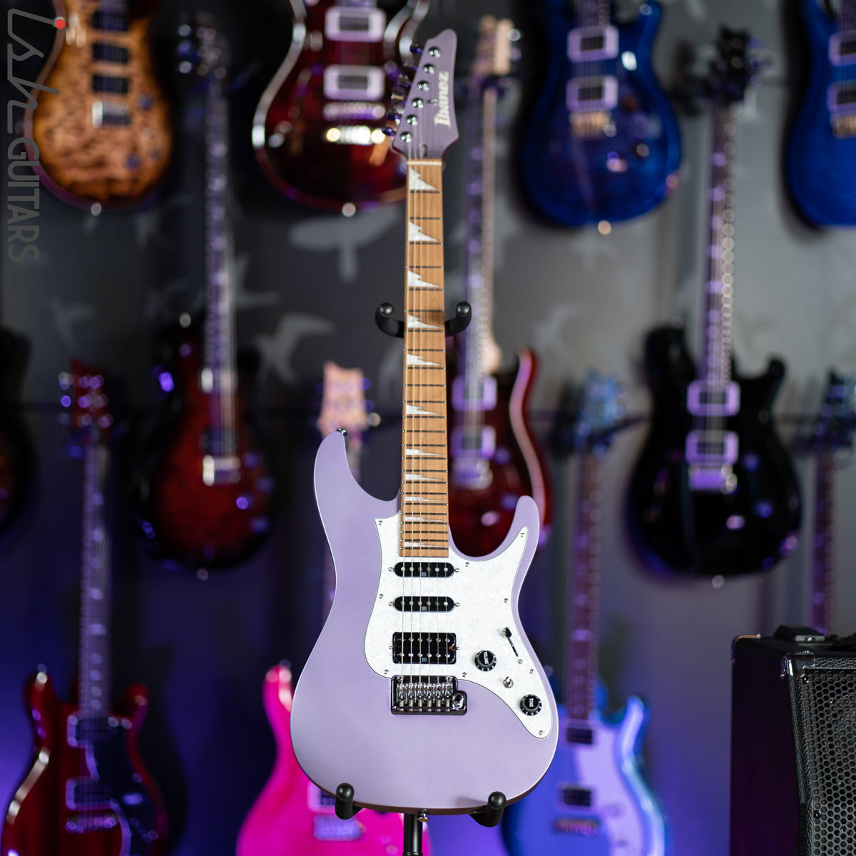 Ibanez MAR10 Mario Camarena Lavender Metallic Matte – Ish Guitars