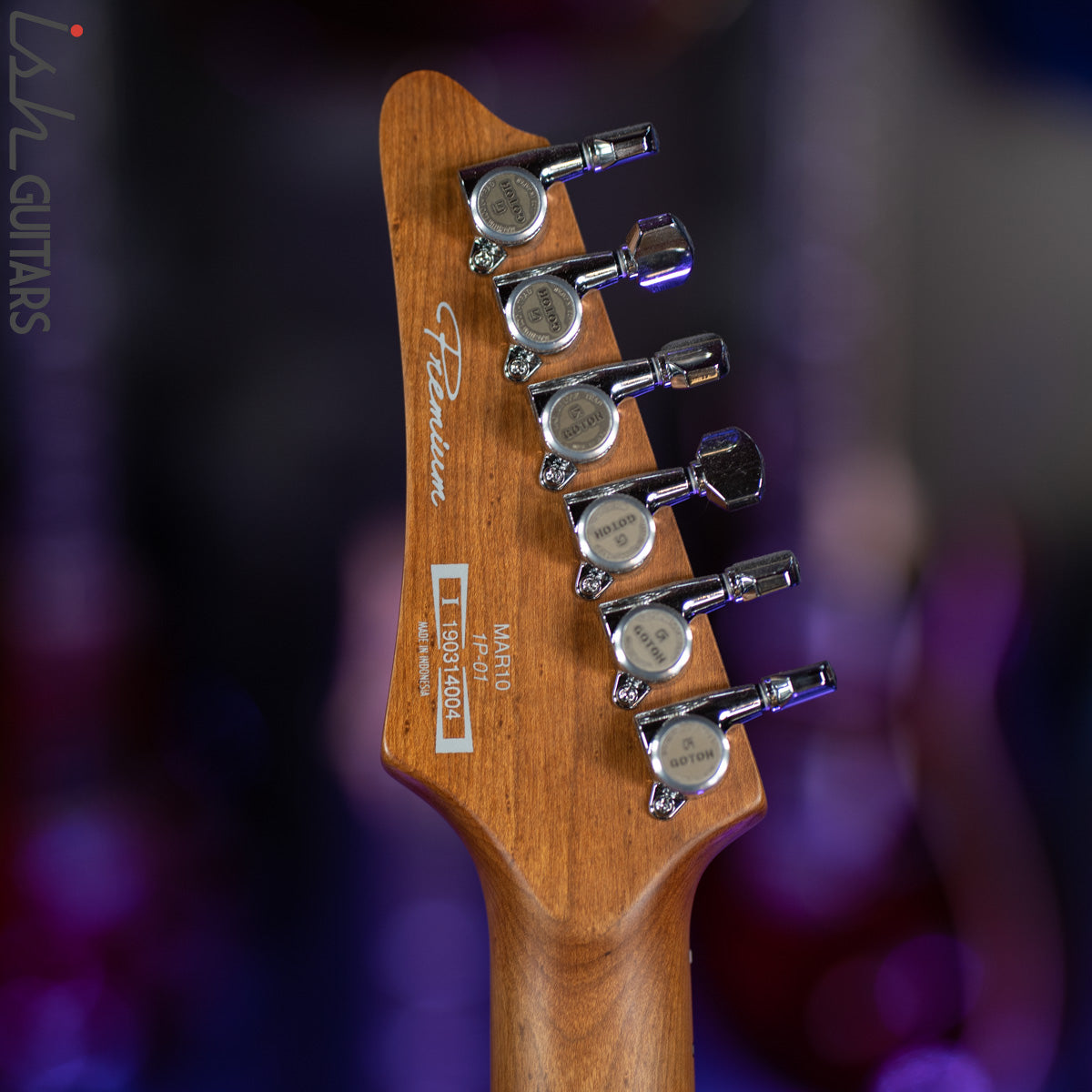 Ibanez MAR10 Mario Camarena Lavender Metallic Matte – Ish Guitars
