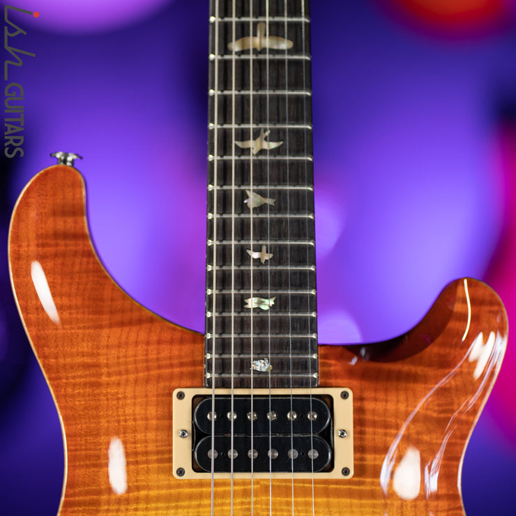 1989 PRS Custom 24 RARE Factory 2 Piece Stoptail 10 Top Sunburst