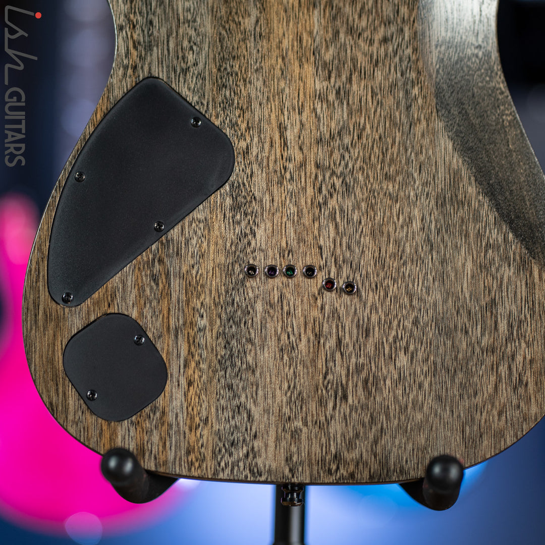 Ibanez Axion Label RGA61AL Indigo Aurora Burst Flat