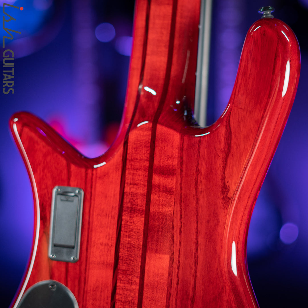 Spector NS Dimension 5 Multiscale Bass Inferno Red Gloss