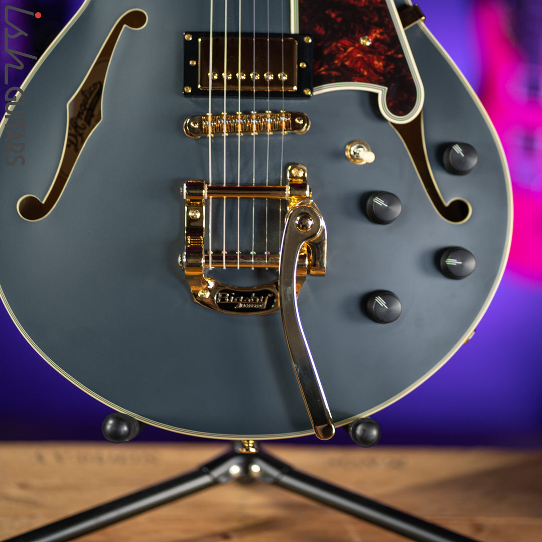 2016 D’Angelico Deluxe Signed by Bob Weir SS Signature Matte Stone