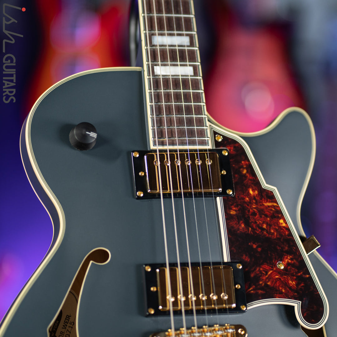 2016 D’Angelico Deluxe Signed by Bob Weir SS Signature Matte Stone