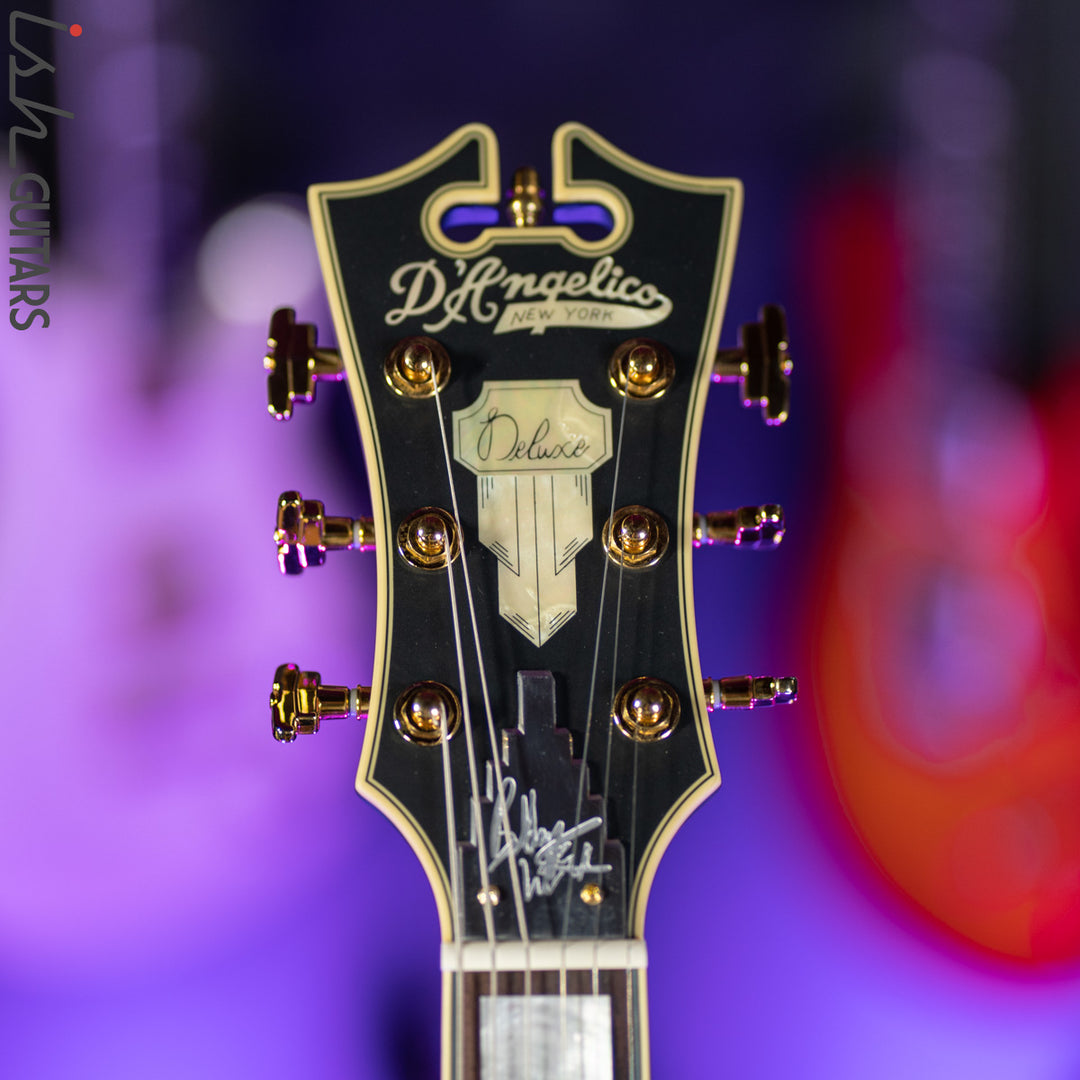 2016 D’Angelico Deluxe Signed by Bob Weir SS Signature Matte Stone