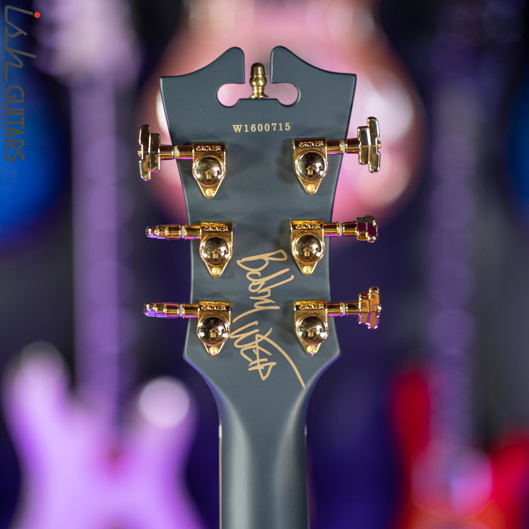 2016 D’Angelico Deluxe Signed by Bob Weir SS Signature Matte Stone