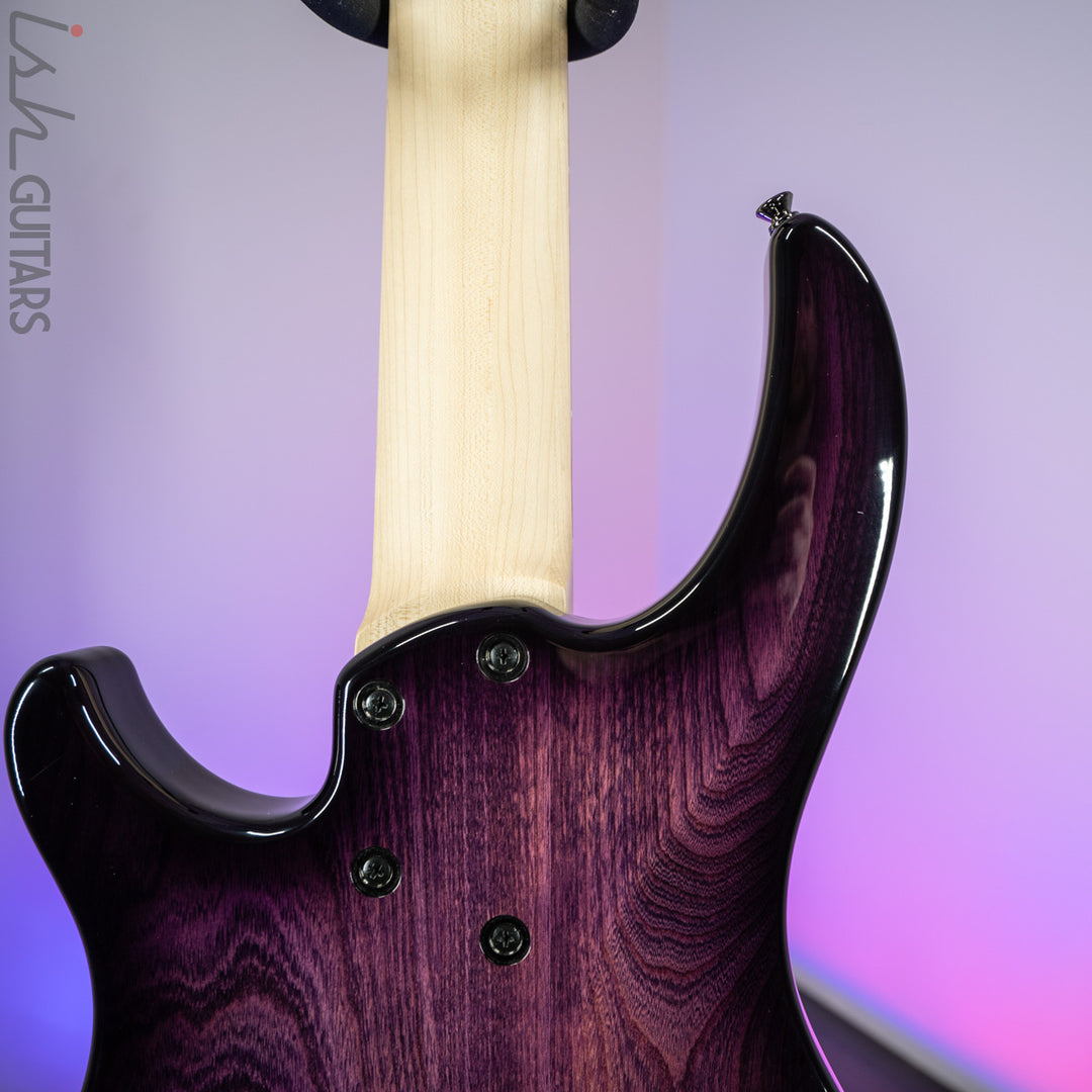 Dingwall 10th Anniversary Combustion 5-String 2 PUP Amethystburst Pau Ferro Fretboard B-Stock