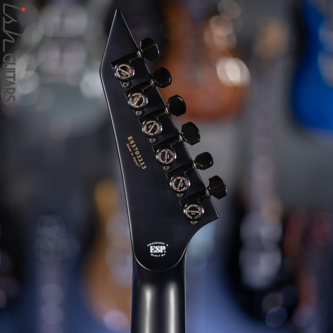 2022 ESP E-II Horizon III Flame Maple Reindeer Blue Gloss
