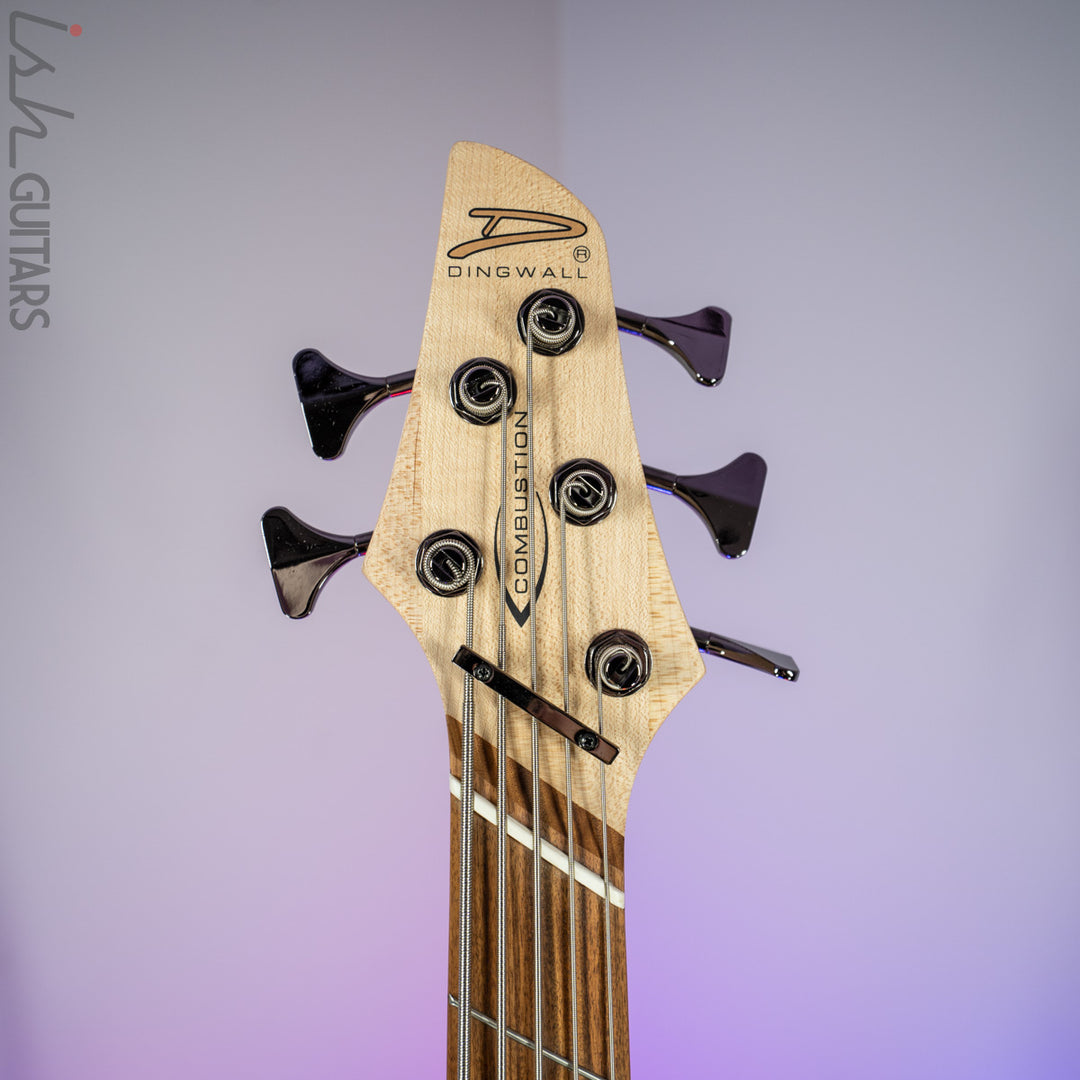 Dingwall 10th Anniversary Combustion 5-String 3 PUP Amethystburst Pau Ferro Fretboard