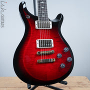 2020 PRS Paul Reed Smith S2 McCarty 594 Custom Color Scarlet Red Smokeburst