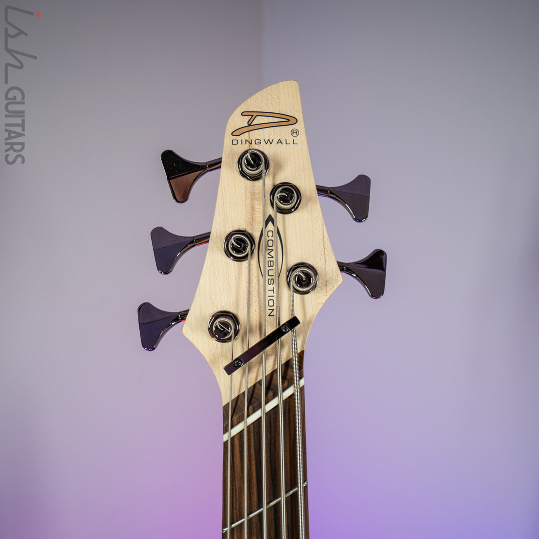 Dingwall 10th Anniversary Combustion LEFT HANDED 5-String 3 PUP Amethystburst Pau Ferro Fretboard