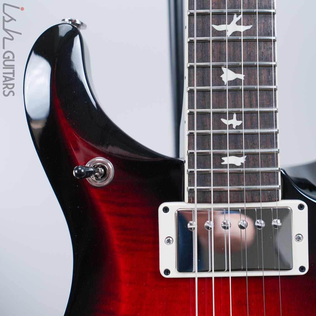 2020 PRS Paul Reed Smith S2 McCarty 594 Custom Color Scarlet Red Smokeburst